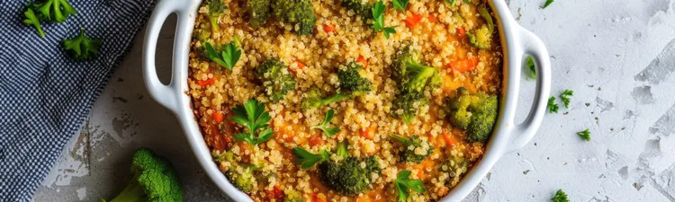 Coconut quinoa curry with veggies