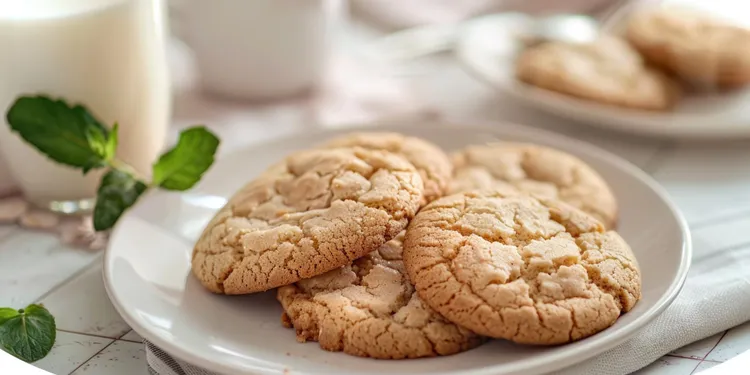 Custard powder biscuits