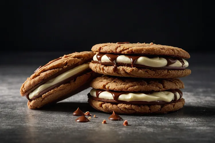 Double choc ginger creams