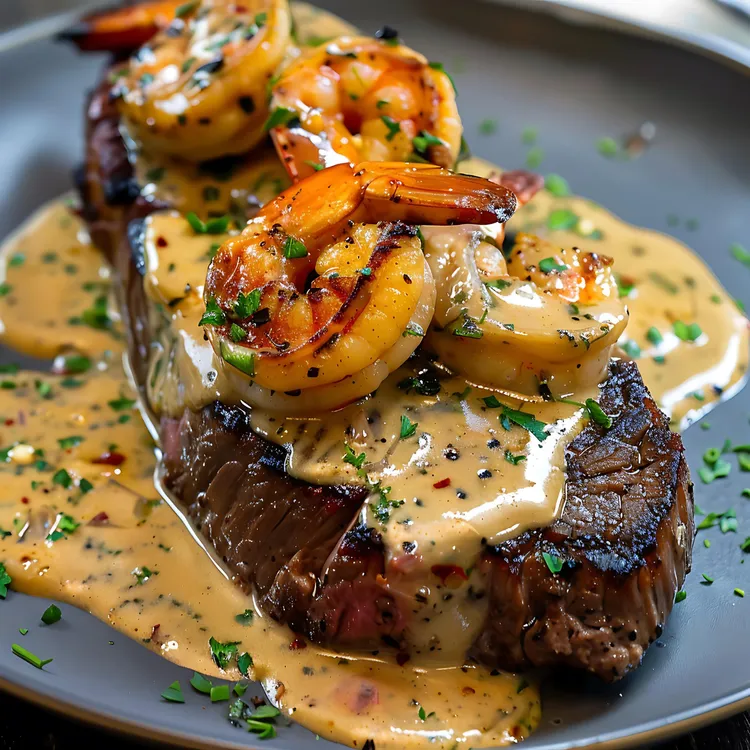 Healthier surf 'n turf