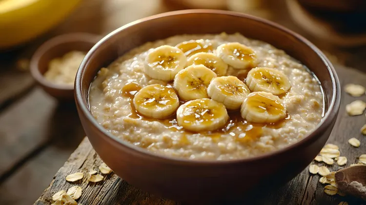 Maple banana oats