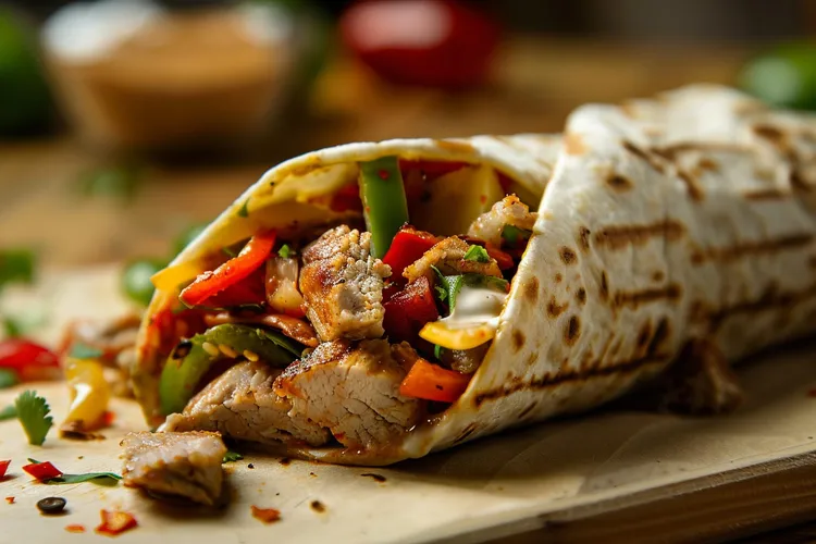 Mediterranean wrap