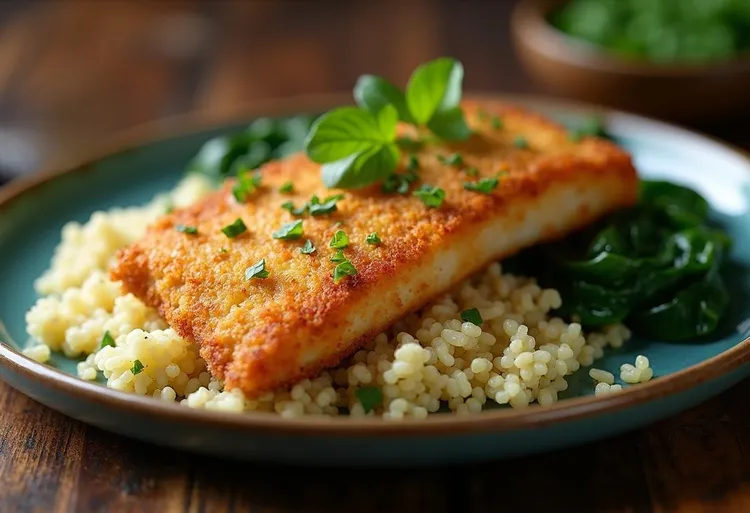 Moroccan pan-fried fish