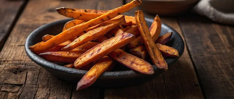 Oven baked sweet potato fries