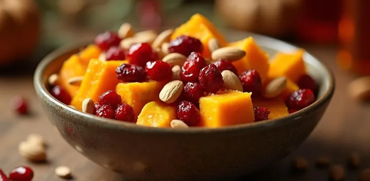 Pumpkin & sweet potato bowl