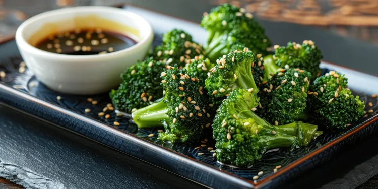 Sesame broccoli stir-fry