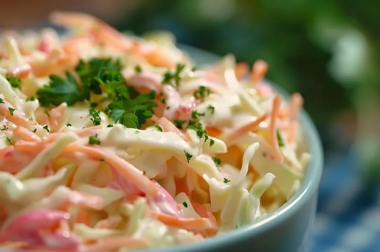 Sweet and tangy coleslaw