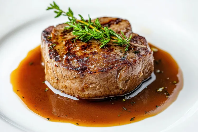 Simple filet mignon