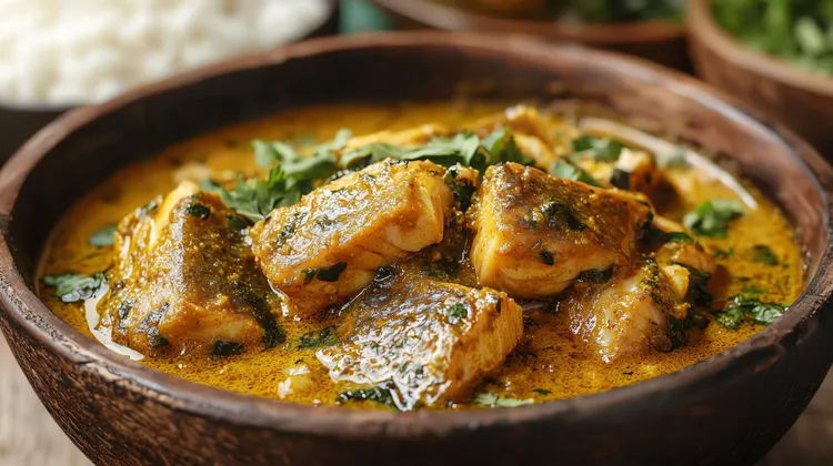 Sri lankan fish curry