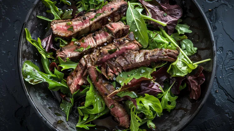Summer beef salad