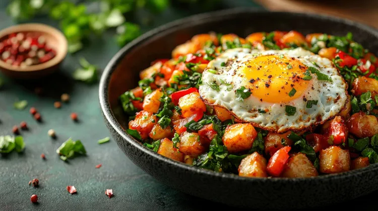 Sweet potato hash