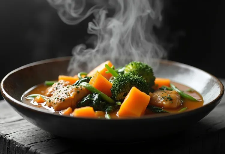 Veg-packed butter chicken