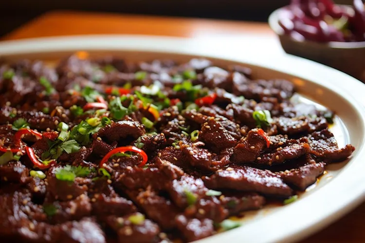 Vietnamese diced beef