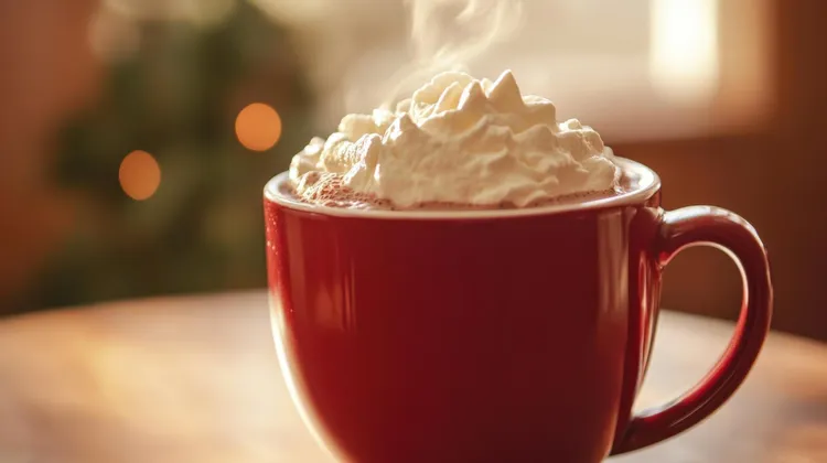 White-choc hot chocolate