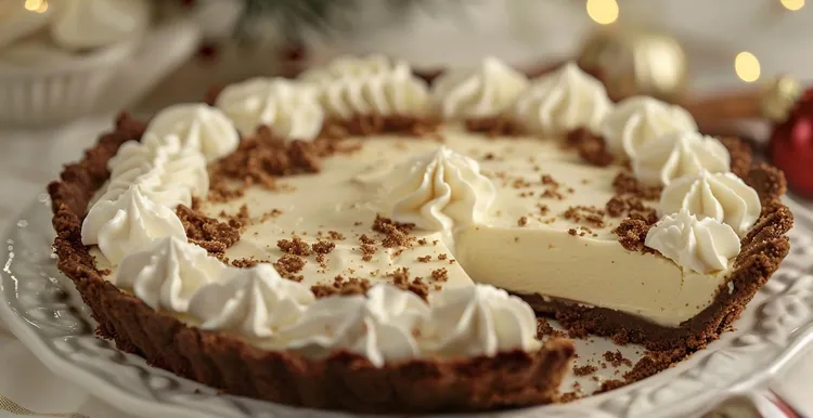 White chocolate tart