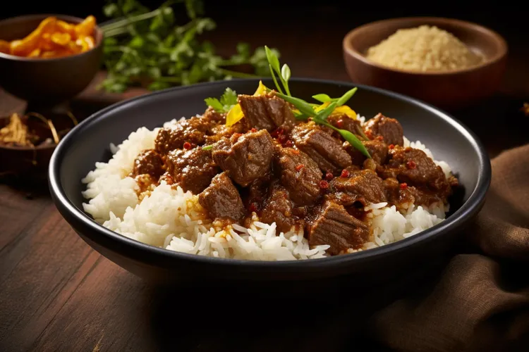 Beef vindaloo
