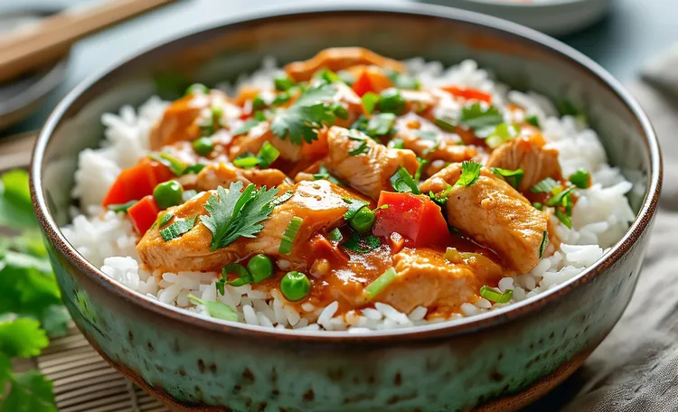 Chicken breast with rice