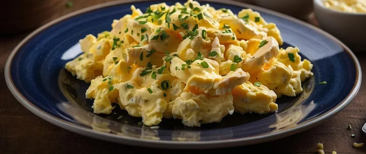 Parmesan chicken scramble