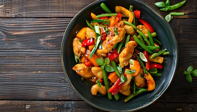 Chilli chicken stir-fry