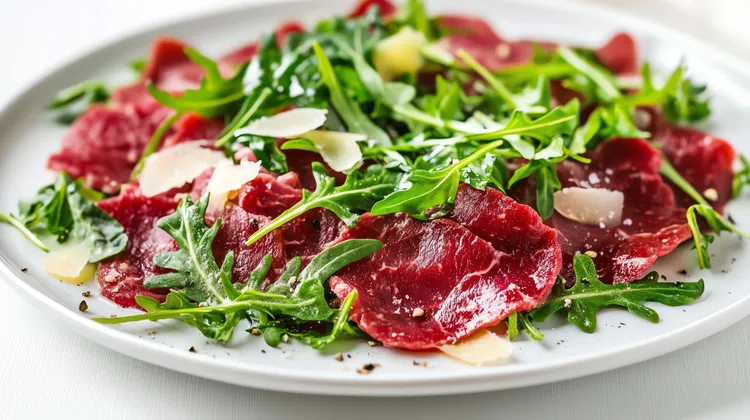 Classic beef carpaccio