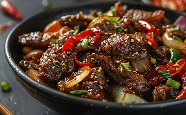 Crispy sweet chilli beef
