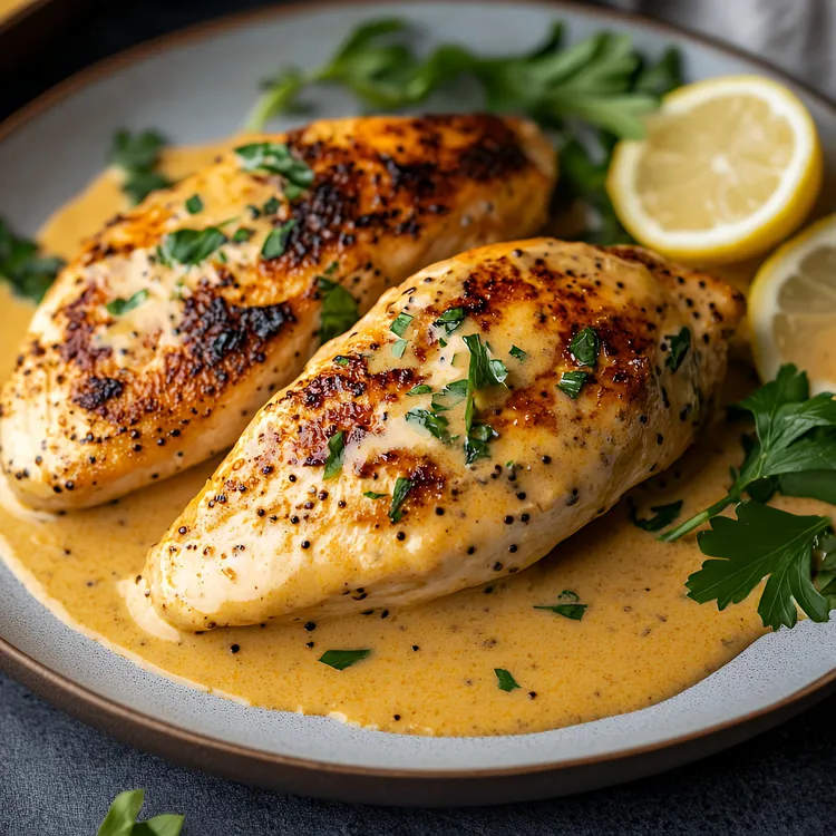 Honey curry chicken breasts