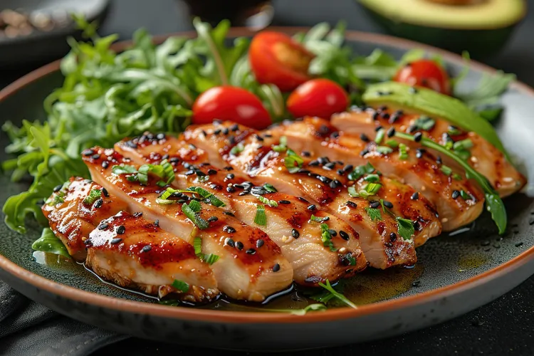 Easy grilled chicken teriyaki