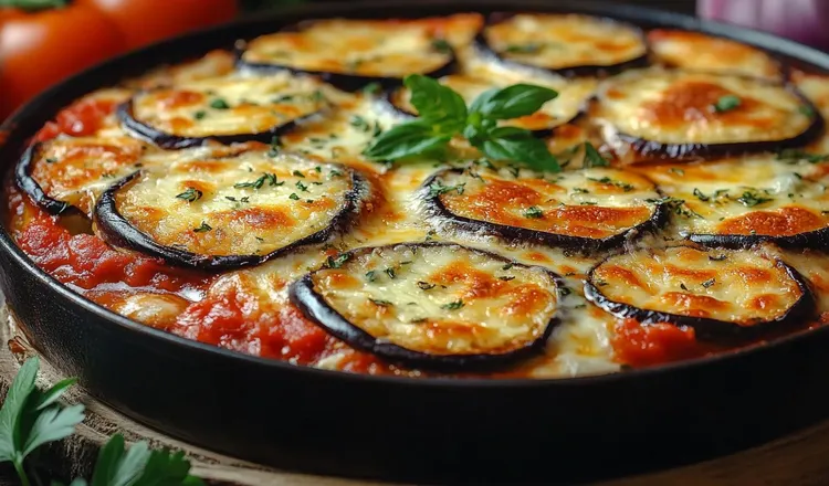Eggplant parmigiana