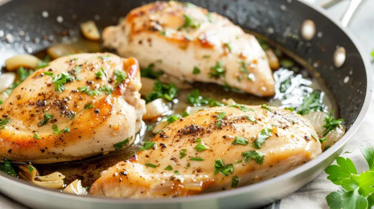 Garlic brown sugar chicken breasts