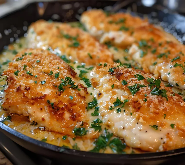 Parmesan garlic chicken breasts