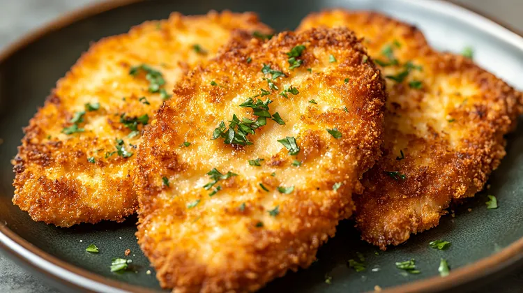 Parmesan chicken cutlets