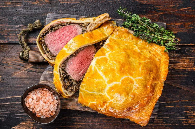 Perfect beef wellington