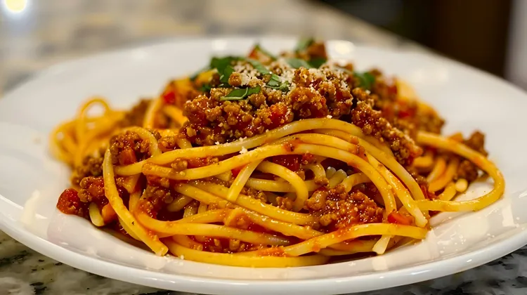 Spaghetti bolognese