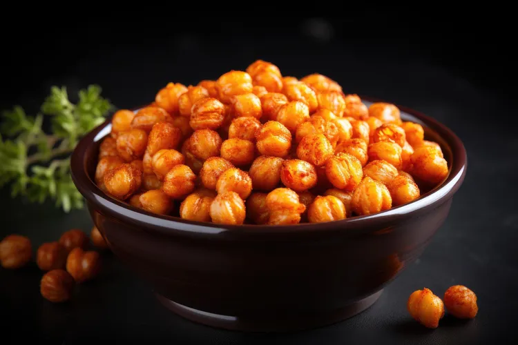 Honey roasted chickpeas