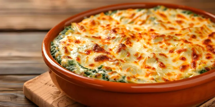 Spinach, zucchini and ricotta rice tart