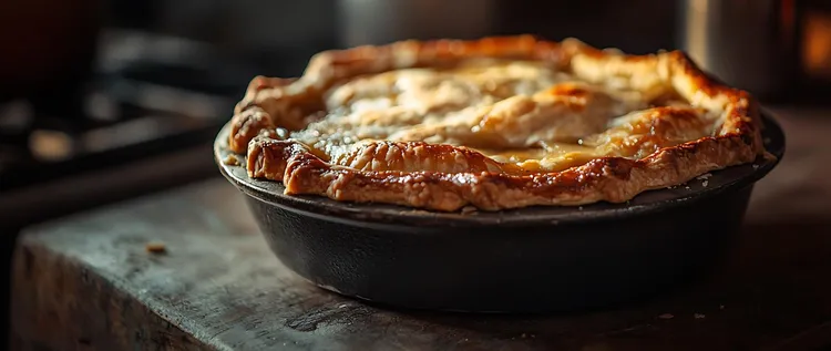 Steak & mushroom pie