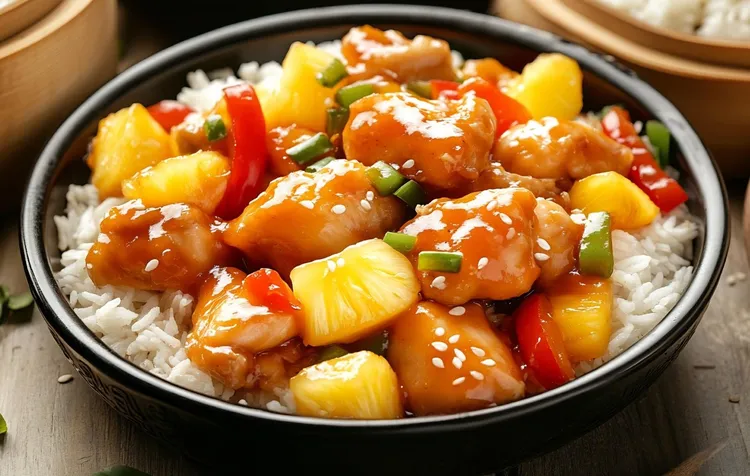 Sweet and sour chicken