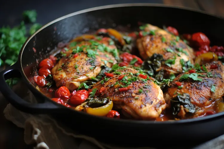 Tender tomato chicken breasts