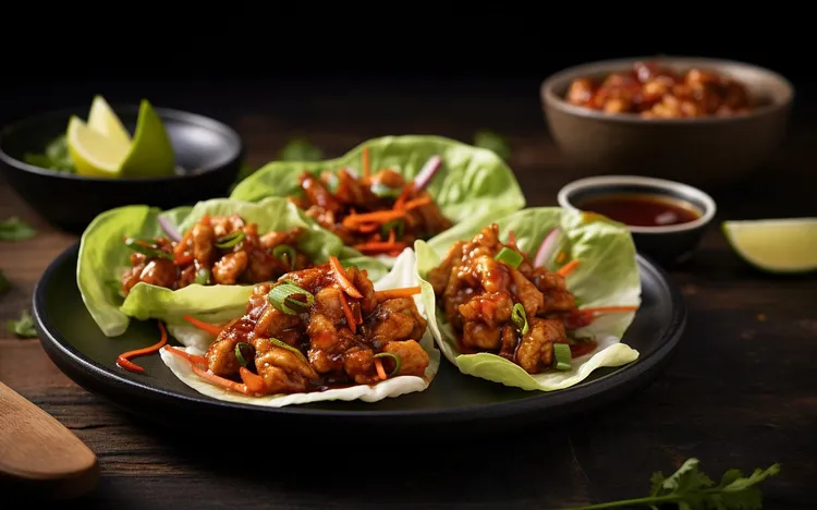 Thai lettuce wraps