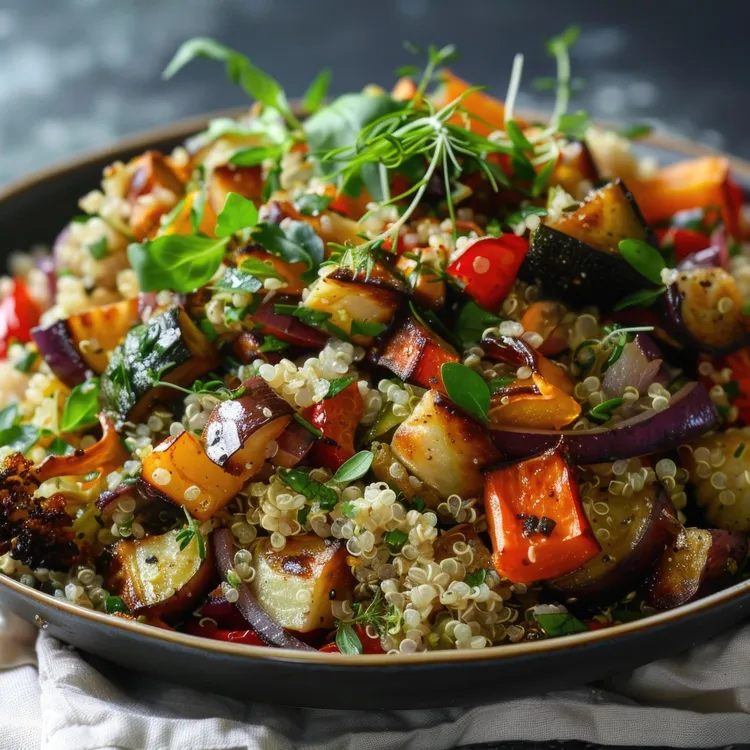 Vegetable quinoa pilaf
