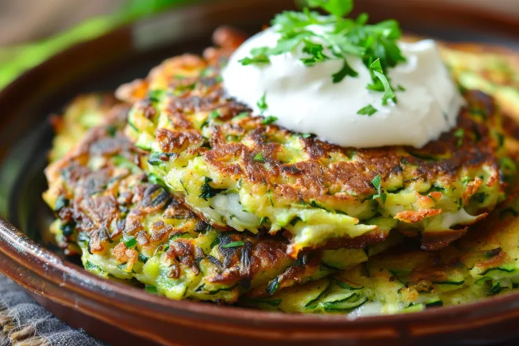 Zucchini fritters