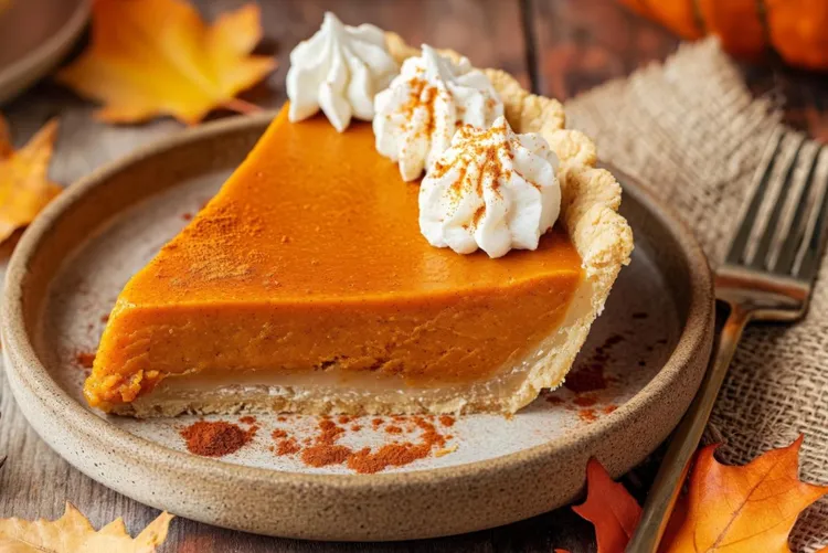 Butternut pumpkin pie