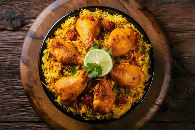 Chicken biriyani