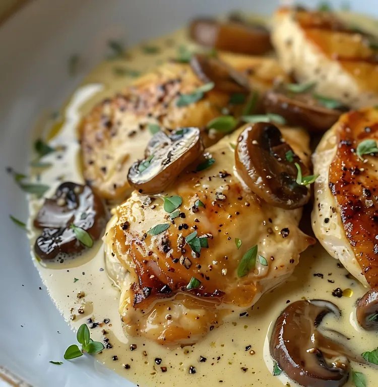 Chicken marsala