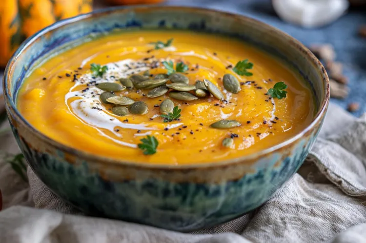 Classic pumpkin soup