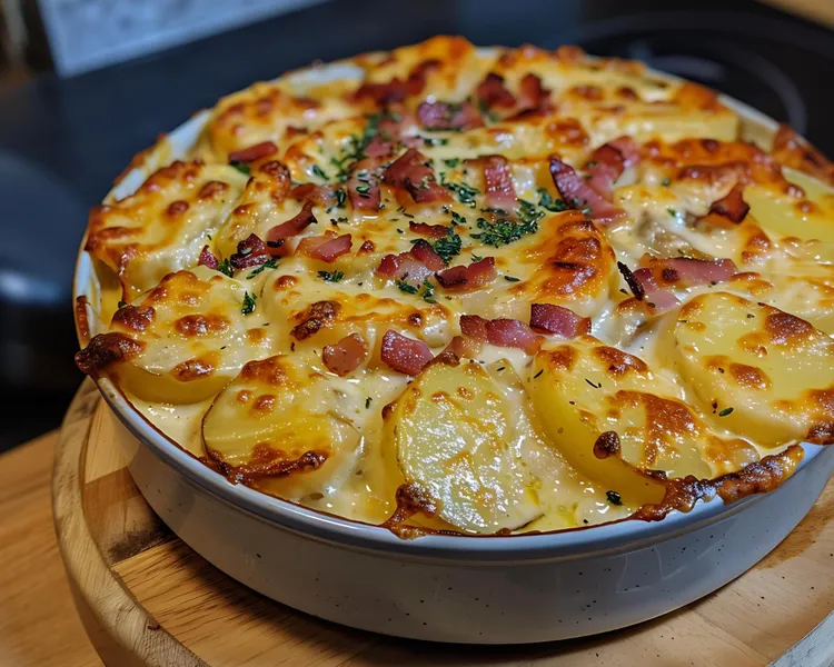 Creamy potato bake
