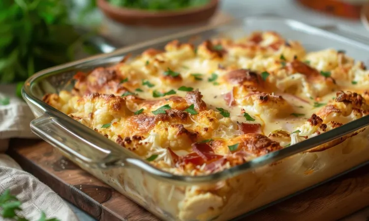 Deluxe cauliflower cheese