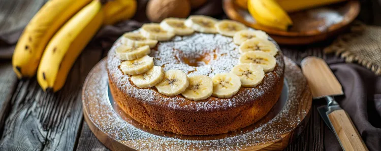 Easy banana cake