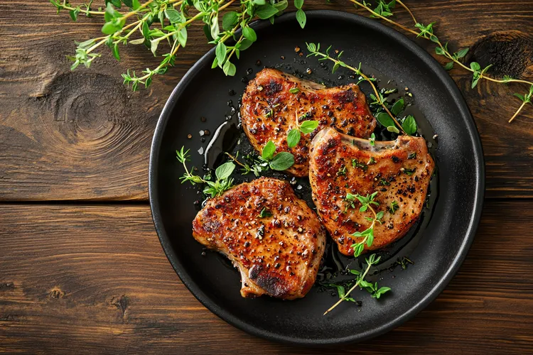 Fennel pork chops