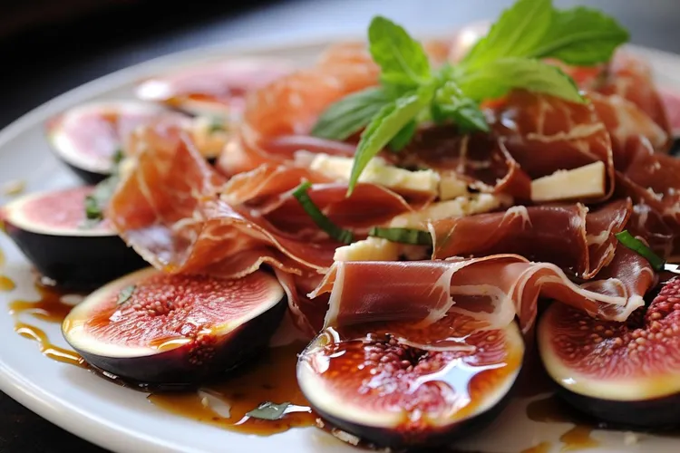Figs with prosciutto
